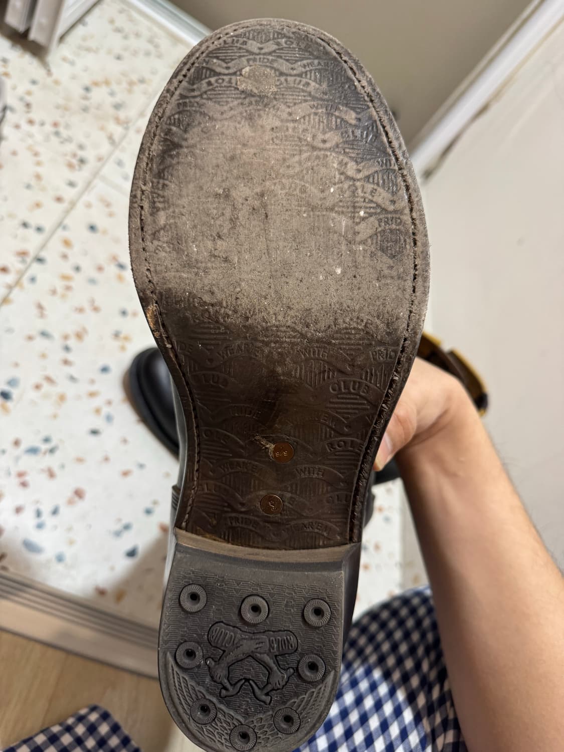 롤클럽 1940 Role club 엔지니어부츠 상품이미지5