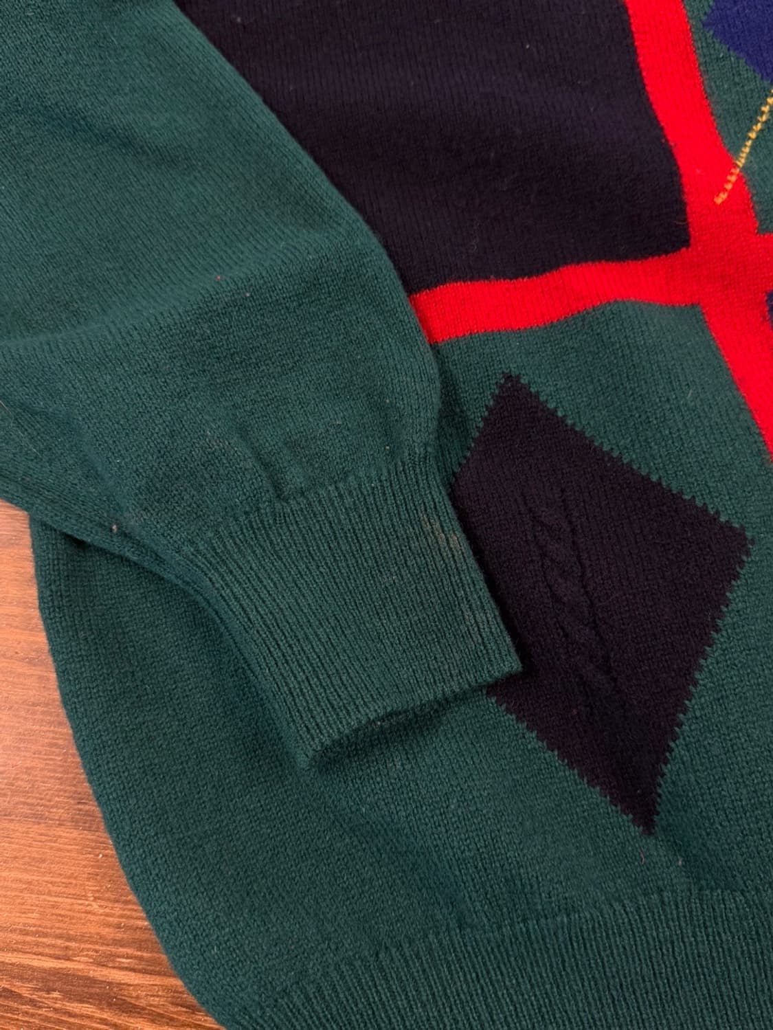 프링글오브스코틀랜드 아가일패턴 니트 남성105 상품이미지5