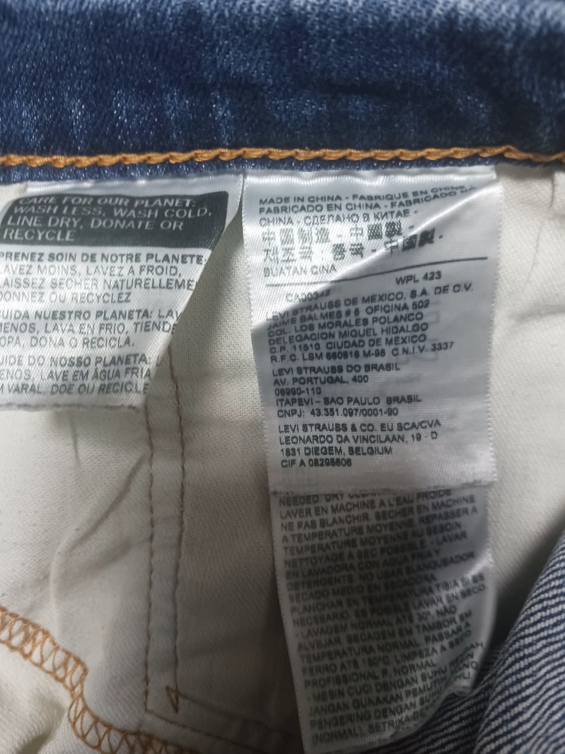 [36] 리바이스 505 R탭 레귤러진 청바지 상품이미지10