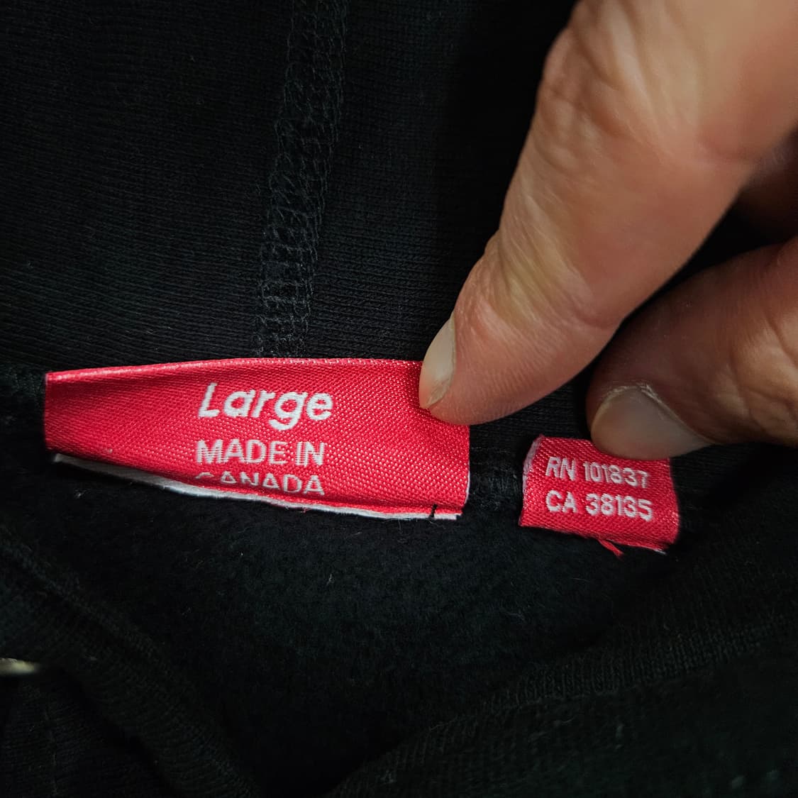 17fw 슈프림 브러쉬 로고 후드 L 상품이미지5