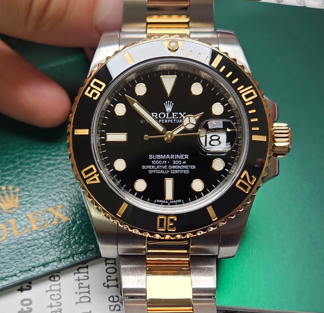 롤렉스 서브마리너 흑콤 116613LN 18K골드콤비 풀셋 
 상품이미지1