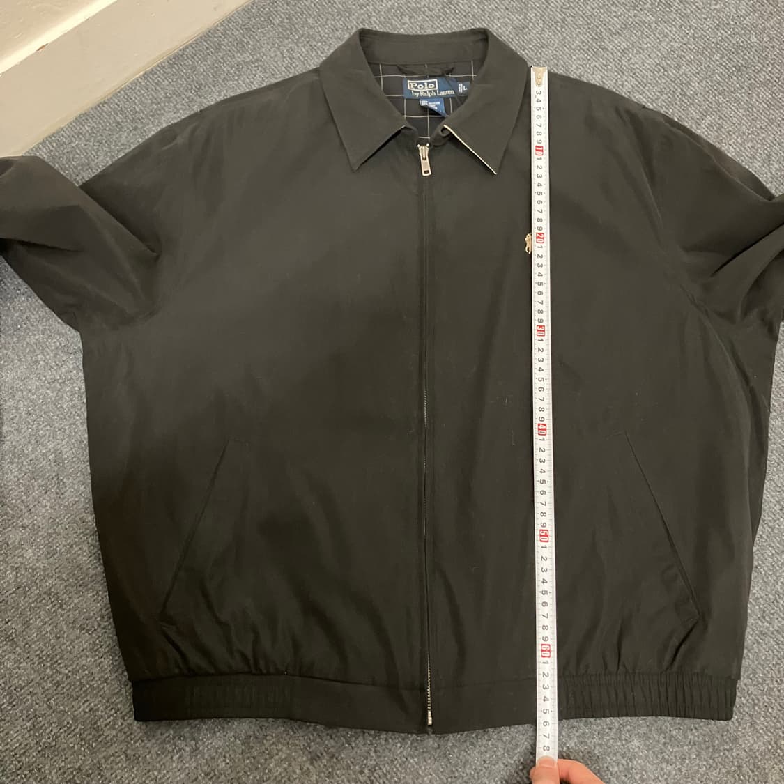 N213 폴로 스윙탑 블루종 자켓 블랙 상품이미지7