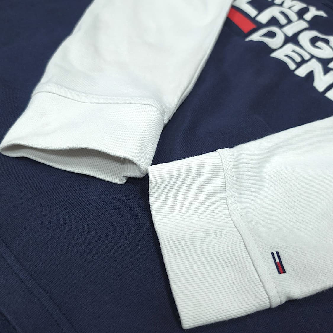 [L] 타미힐피거 컬러블럭 긴팔 럭비  PK 긴팔 카라티셔츠 상품이미지6