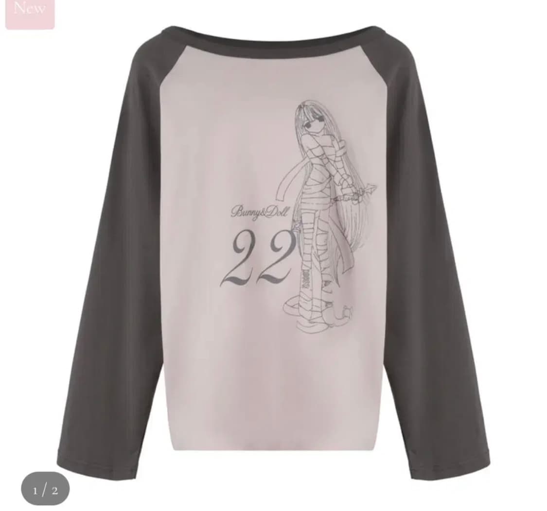 버니앤돌 소녀22 티셔츠 핑크 상품이미지1