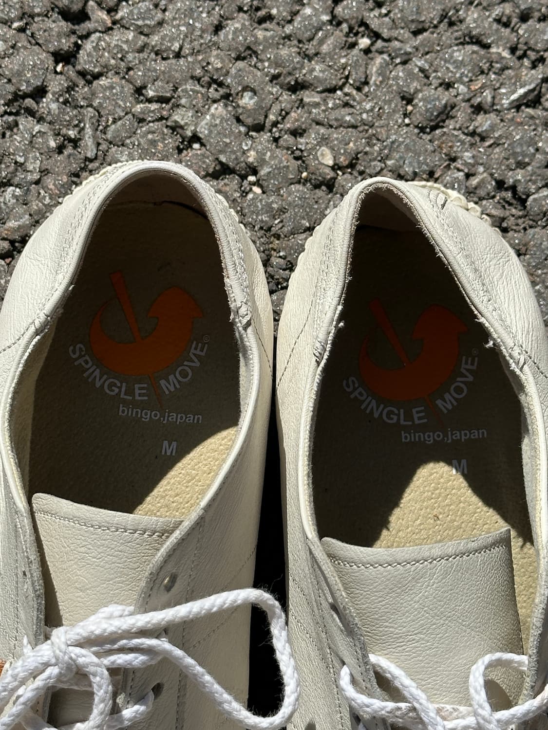 [255] SPINGLE MOVE 스핑글무브 레더 스니커즈 일본 수제화 상품이미지3