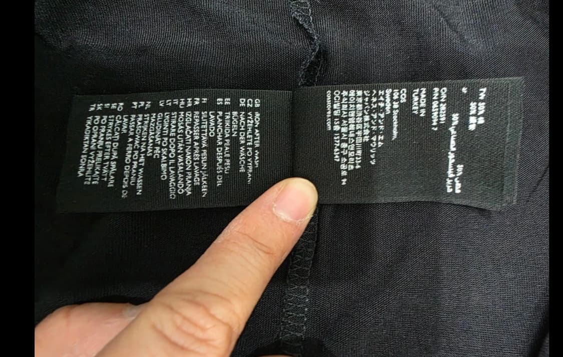 COS 코스 셔링 블라우스 원피스 ~66 상품이미지8