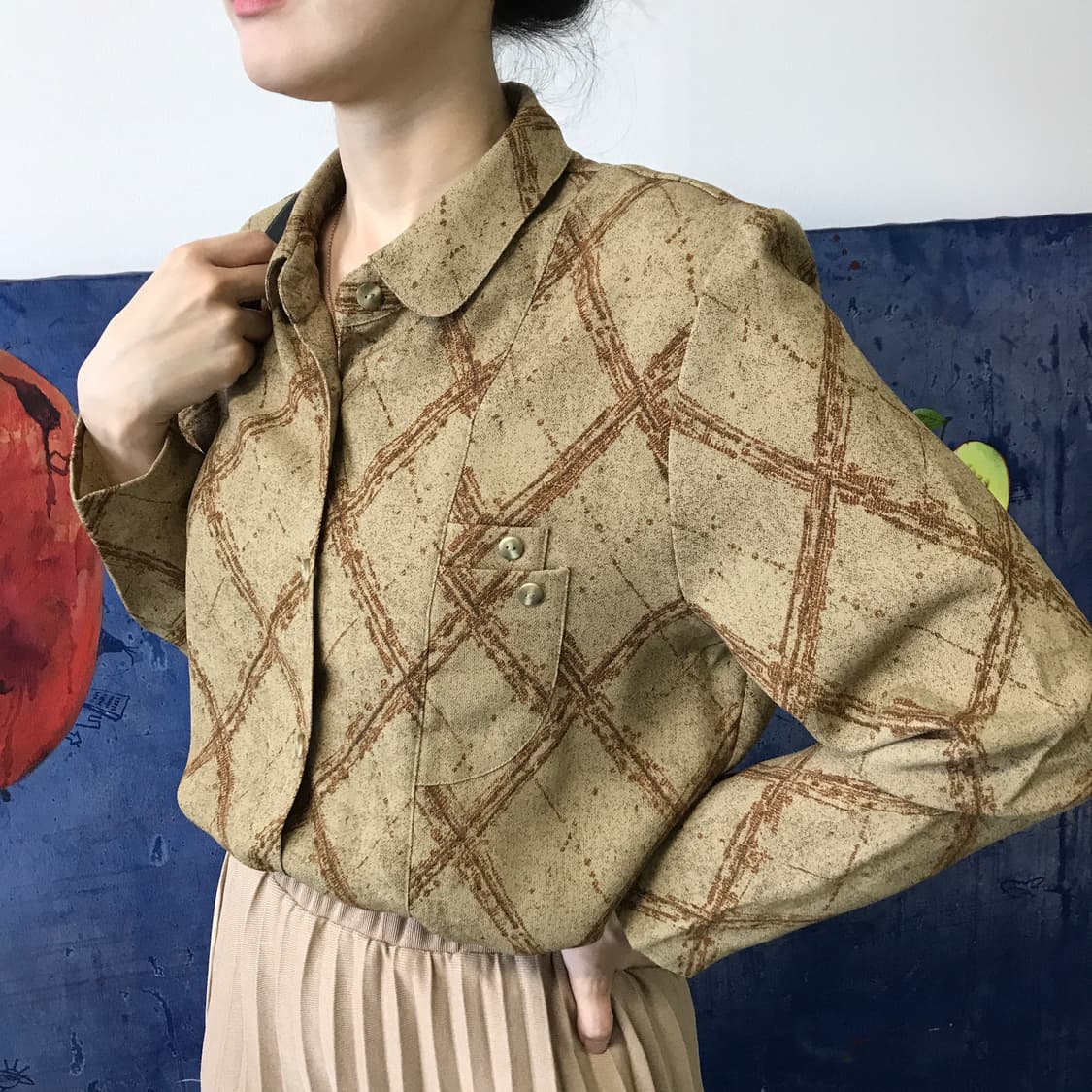 B6) Japan Vintage Blouse 상품이미지7
