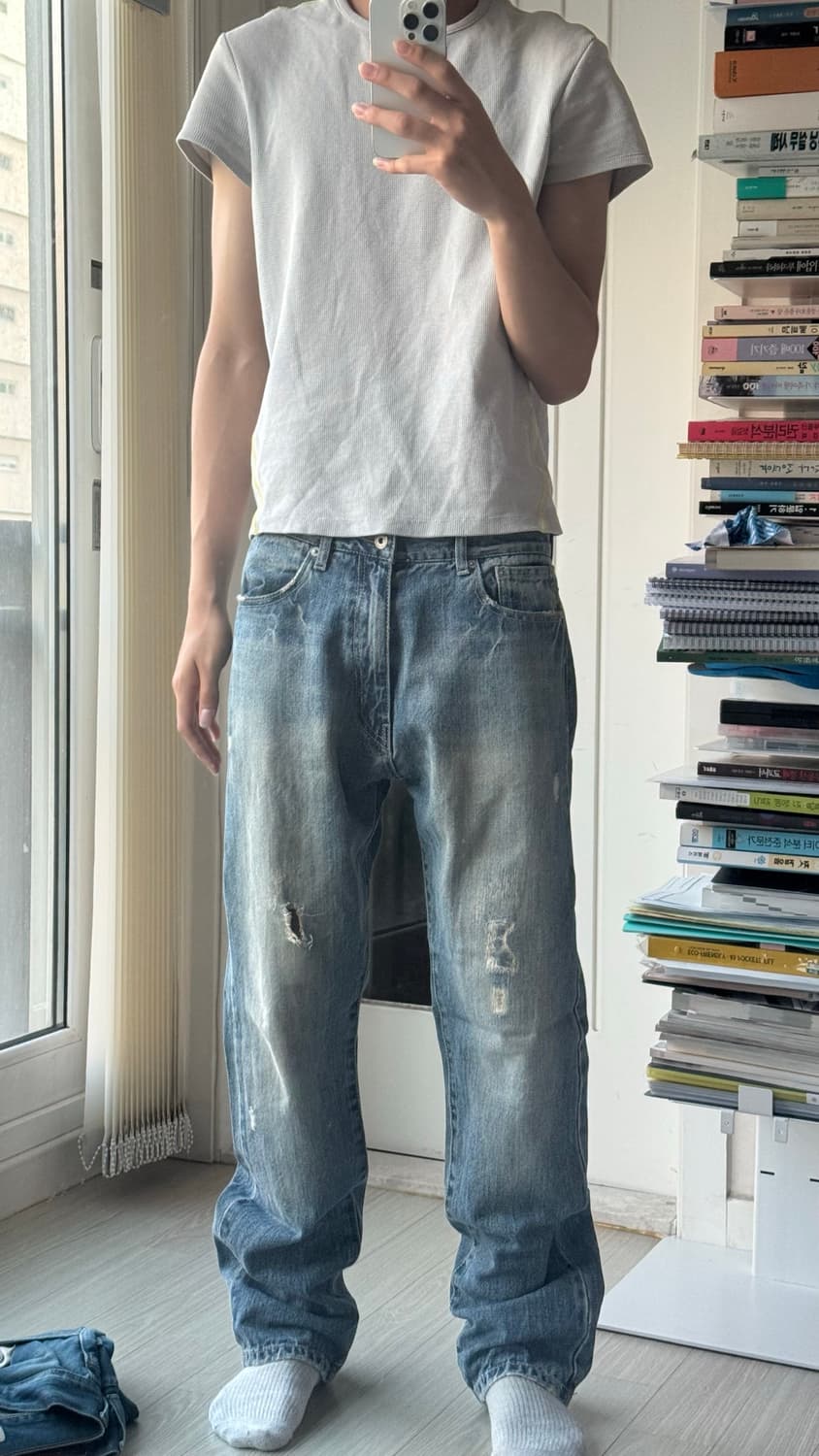 스투시 데님팬츠 32 상품이미지2