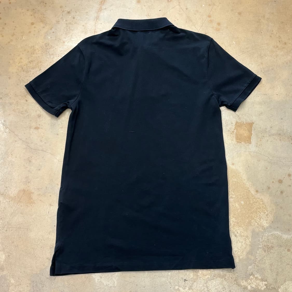 M 폴로랄프로렌 커스텀 슬림핏 블랙 카라 반팔티 상품이미지3