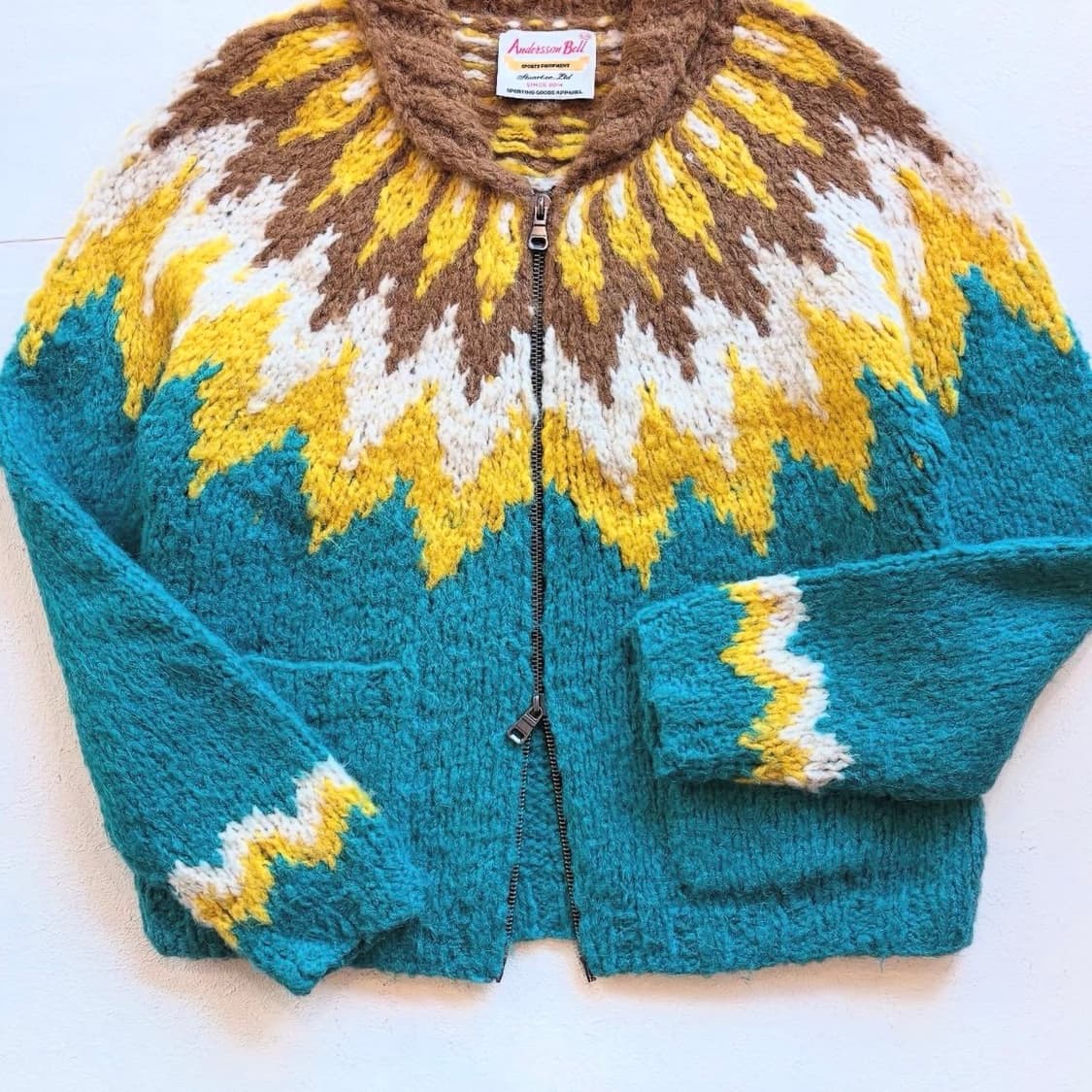 앤더슨 벨 리버튼 핸드메이드 노르딕 가디건 상품이미지5