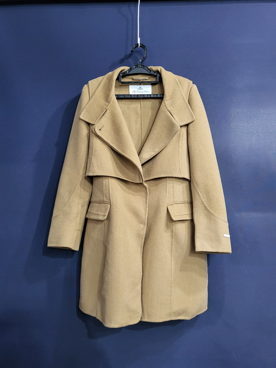 올뷰티 스토어 캐시미어 핸드메이드 코트 상품이미지1