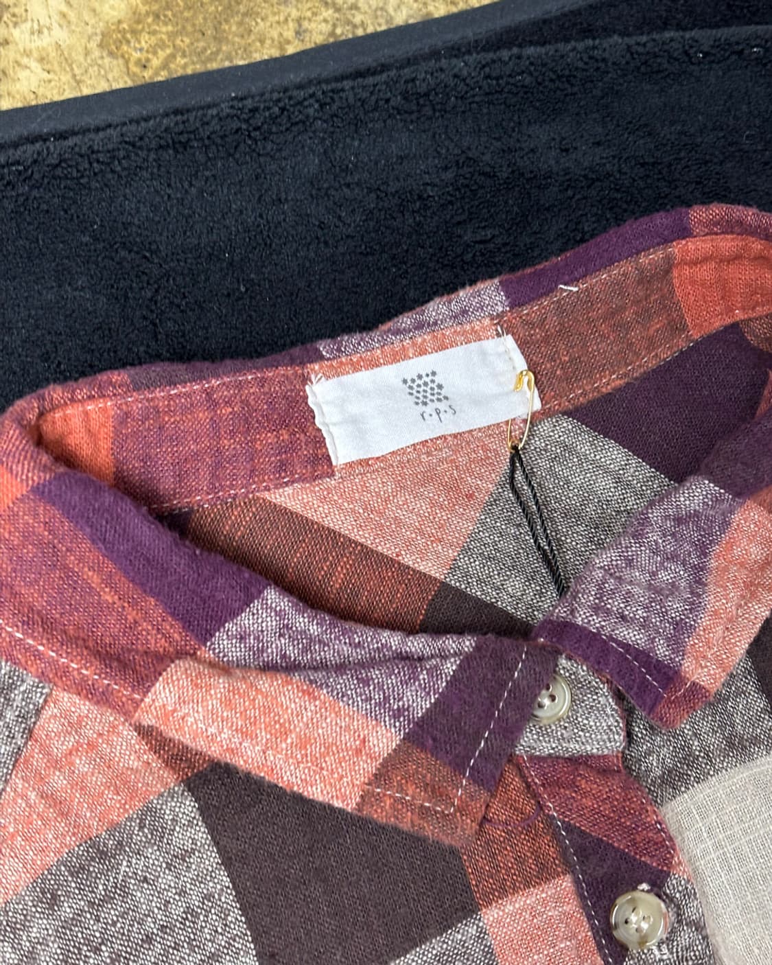 일본빈티지 RPS 사이드 포켓 셔츠 상품이미지3