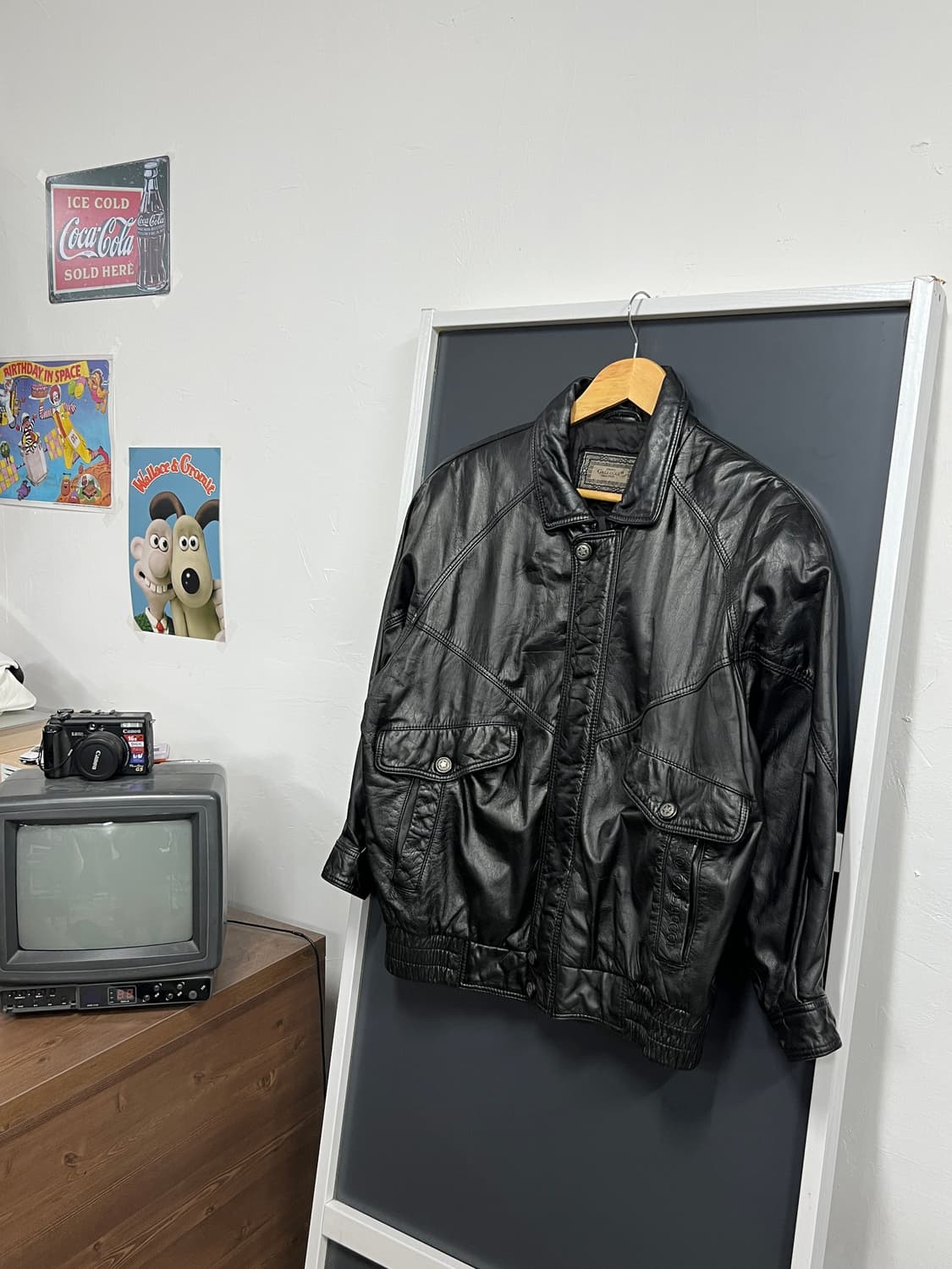 디노 90s A-2 빈티지 소가죽 레더자켓 상품이미지1
