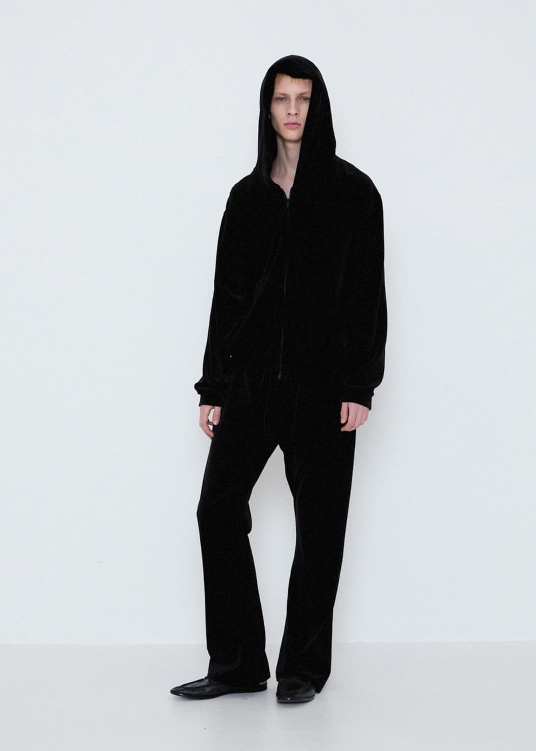 INNIR 254 Velour Flare Pants 상품이미지1