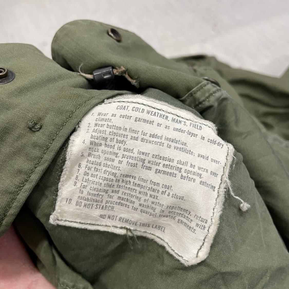 70s 알파인더스트리 M-65 필드자켓 야상자켓 L V5 상품이미지6