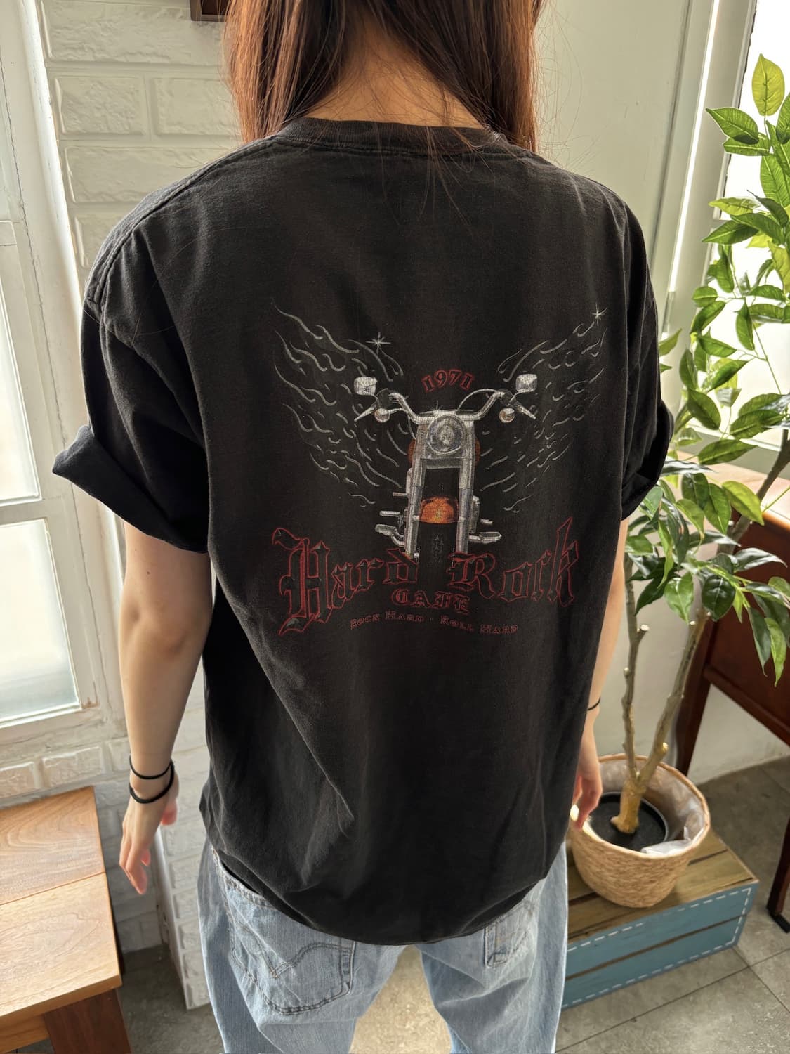 하드락 백프린팅 반팔 상품이미지3