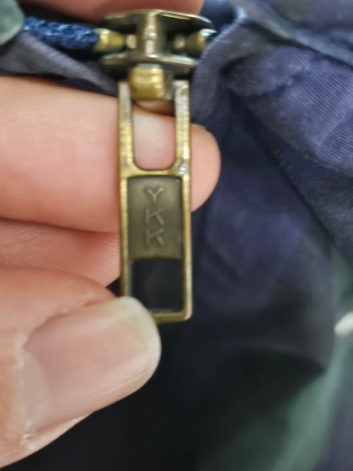 90s 폴로랄프로렌 스포츠 성조기 체크패턴 스윙탑 블루종 자켓 XL 상품이미지5