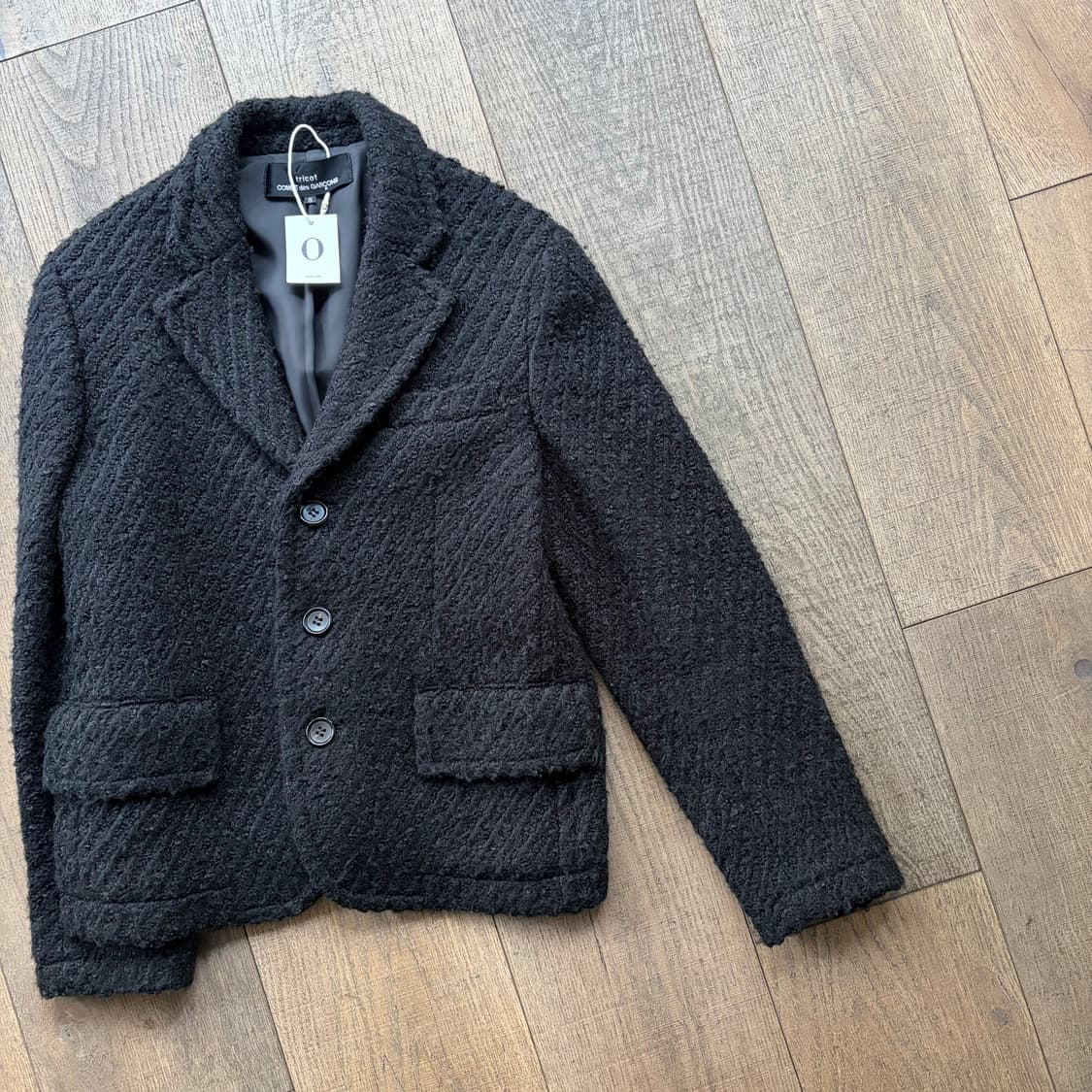 Sculpted Boucle Tailored Jacket 상품이미지6