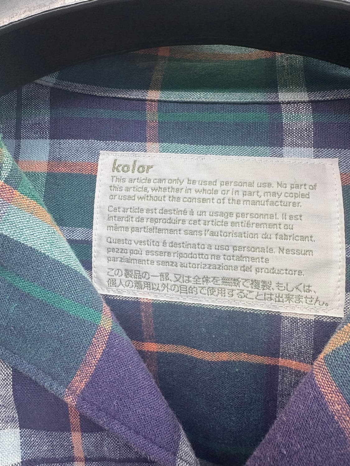 kolor beacon shirts 상품이미지4