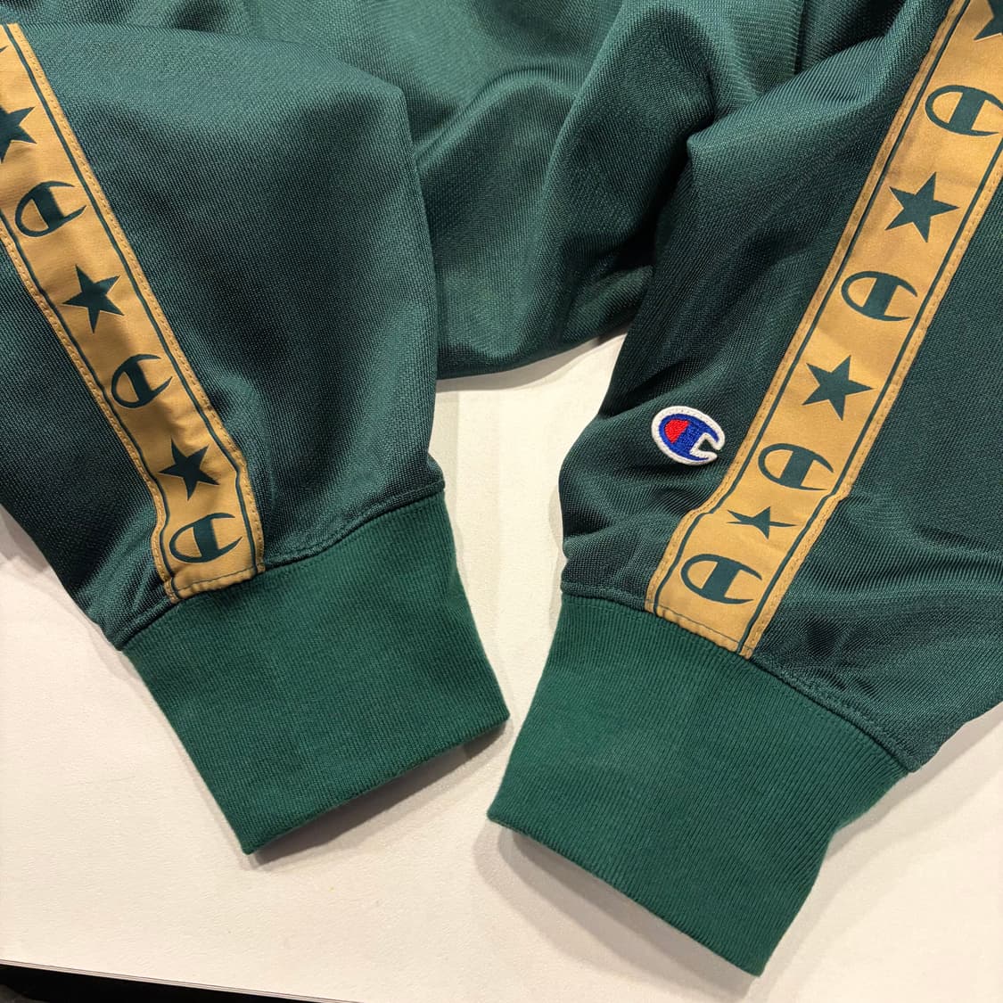 [L] 챔피온 그린 스타 트랙 풀오버 맨투맨 D523 상품이미지6