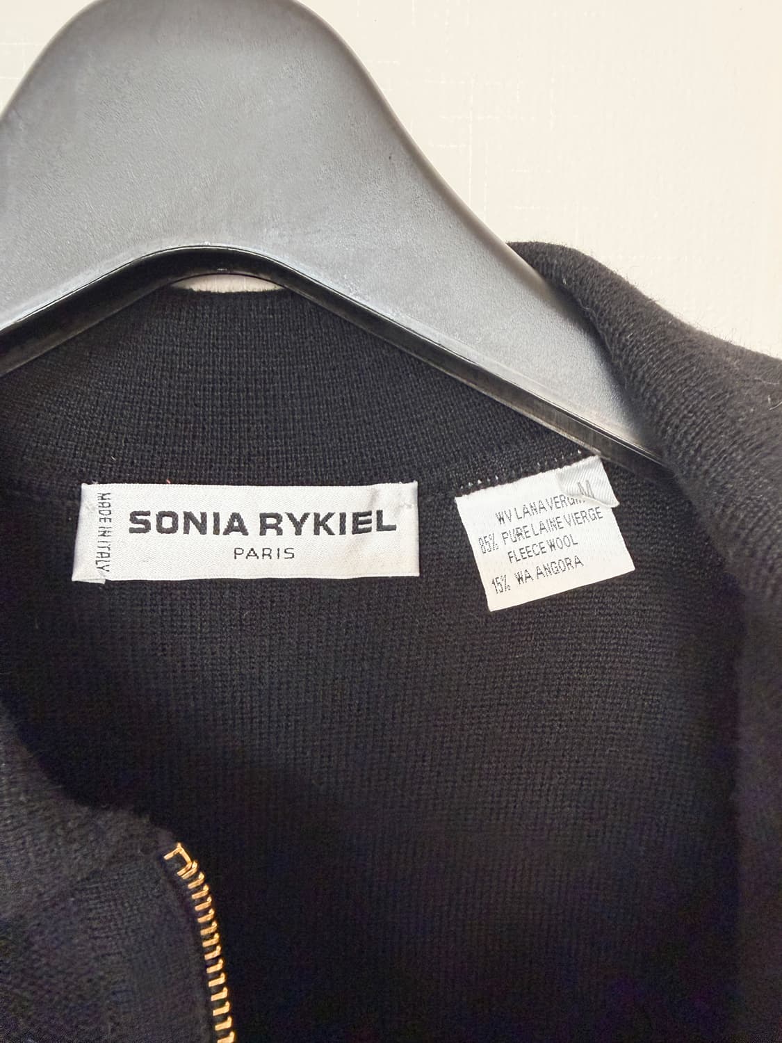 소니아리키엘 집업 얇은 니트 상품이미지2