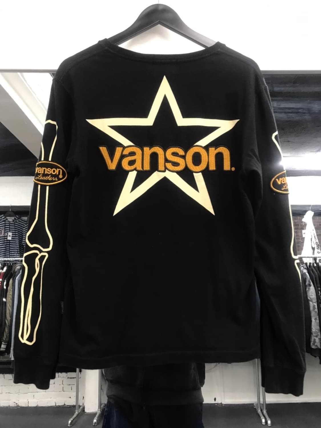 밴슨 레더 로우블로우 본 롱슬리브  상품이미지4