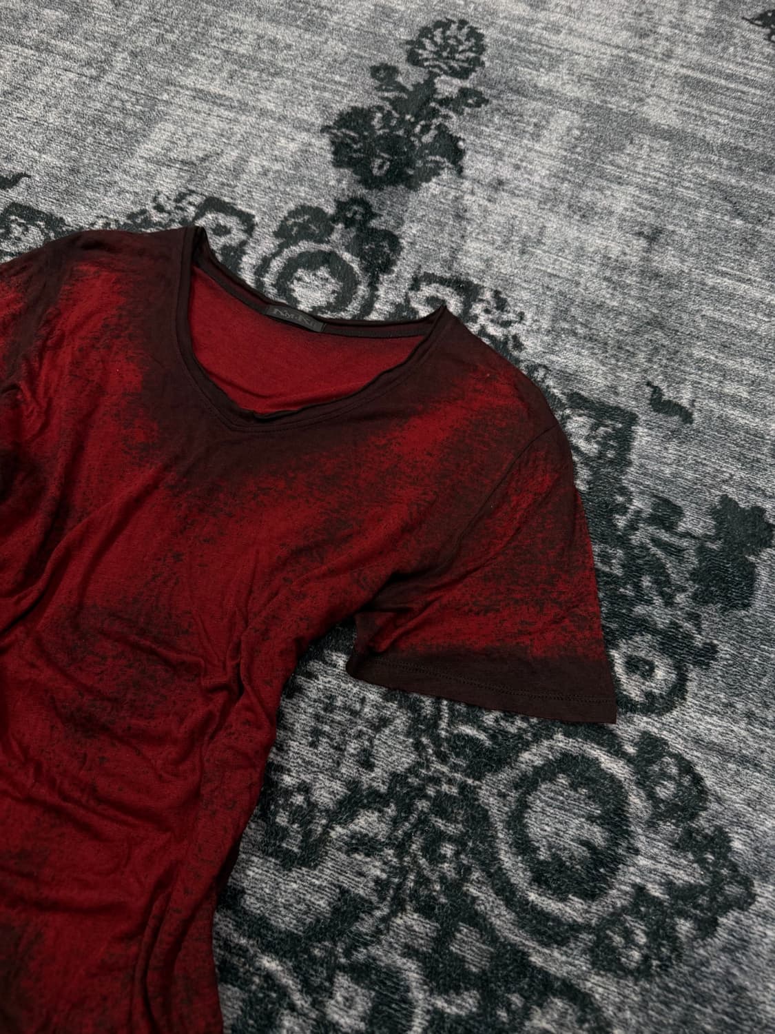 Kmrii shadow slash string t shirts 상품이미지4