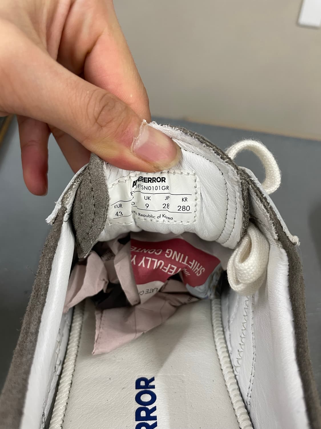 아더에러 로그 바우스 스니커즈 280 상품이미지8