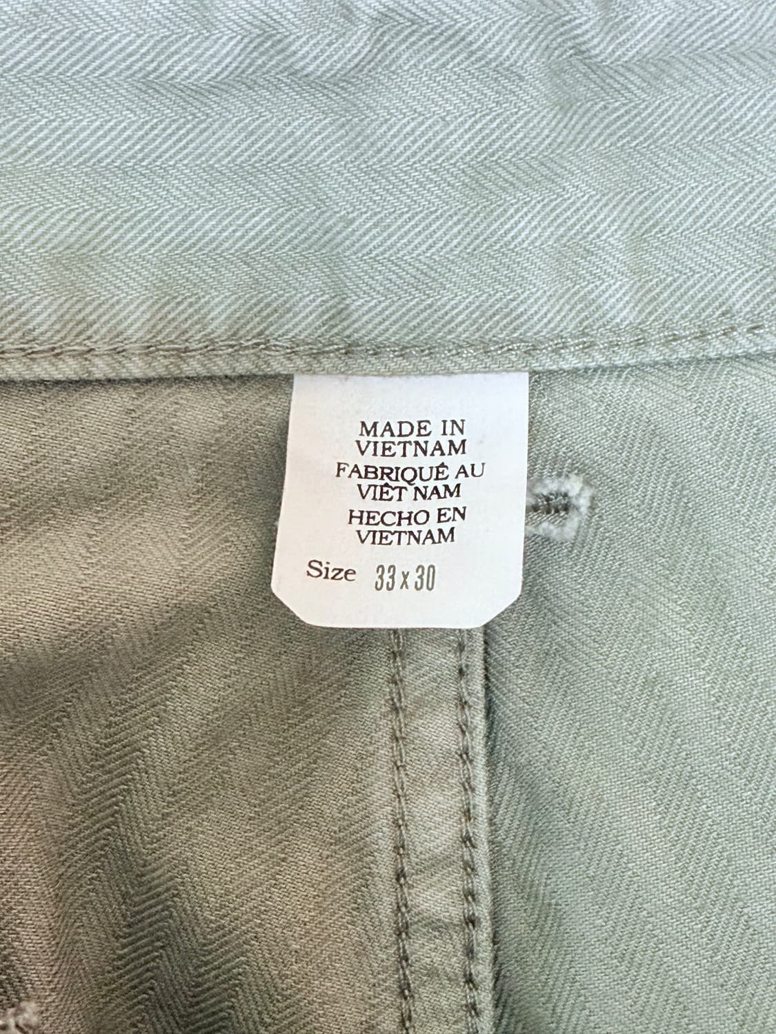 rrl 헤링본 퍼티그 팬츠 33X30 상품이미지3