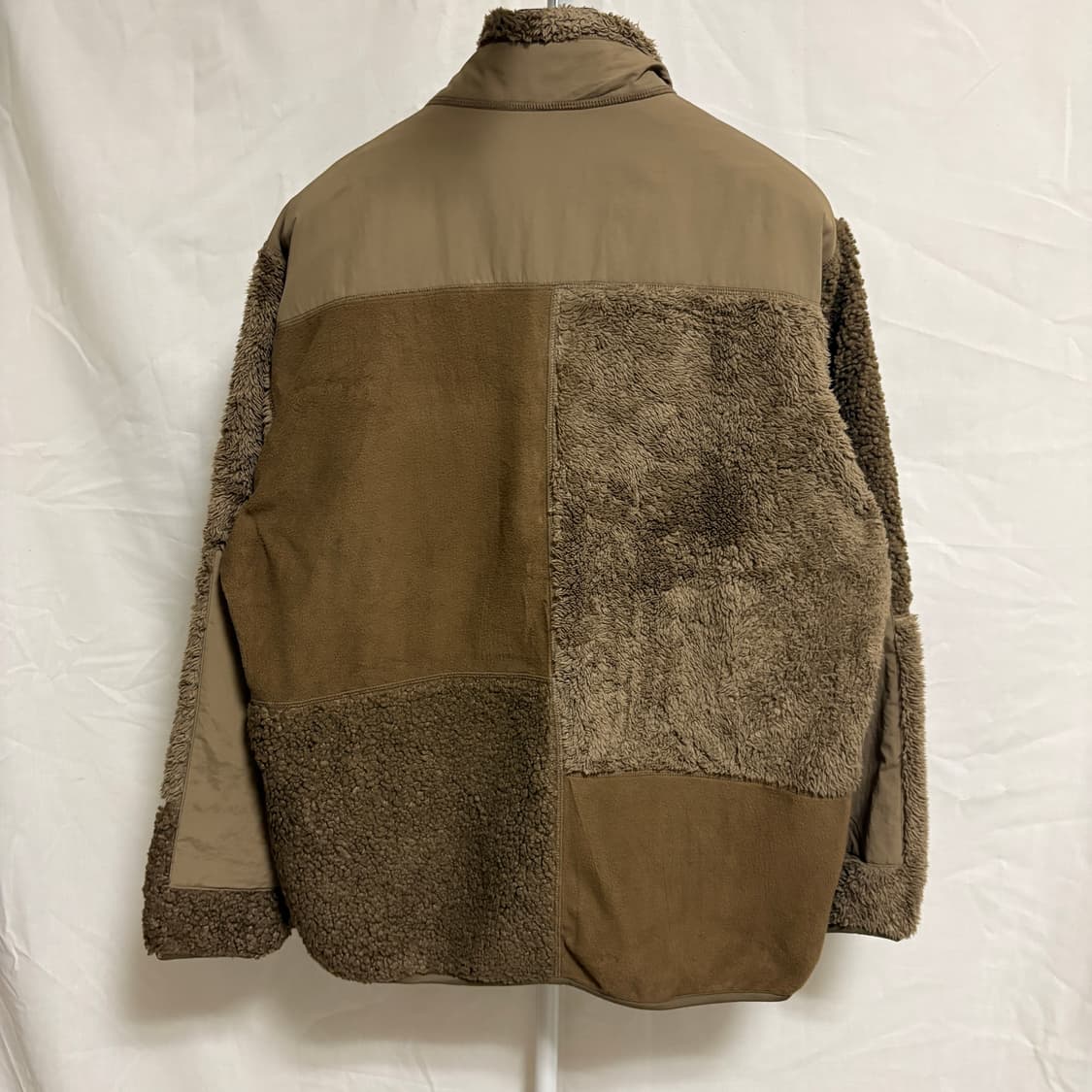 유니클로x엔지니어드 가먼츠 콜라보 플리스 집업 / 브라운, M 상품이미지6