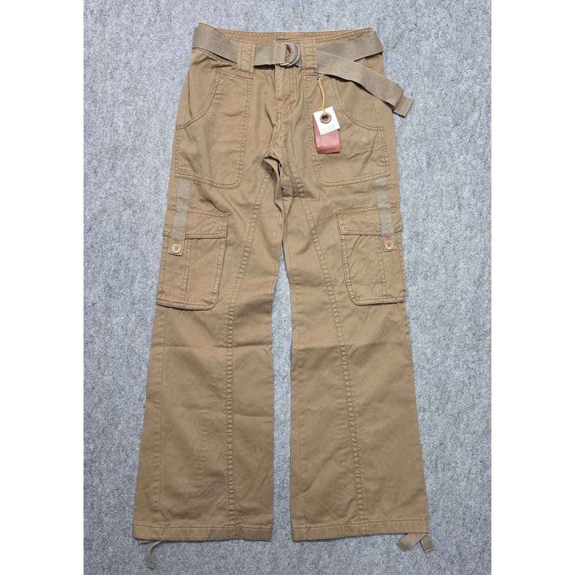 Y2K 리트머스 벨트 디테일 카고 팬츠 카고바지 26 상품이미지1
