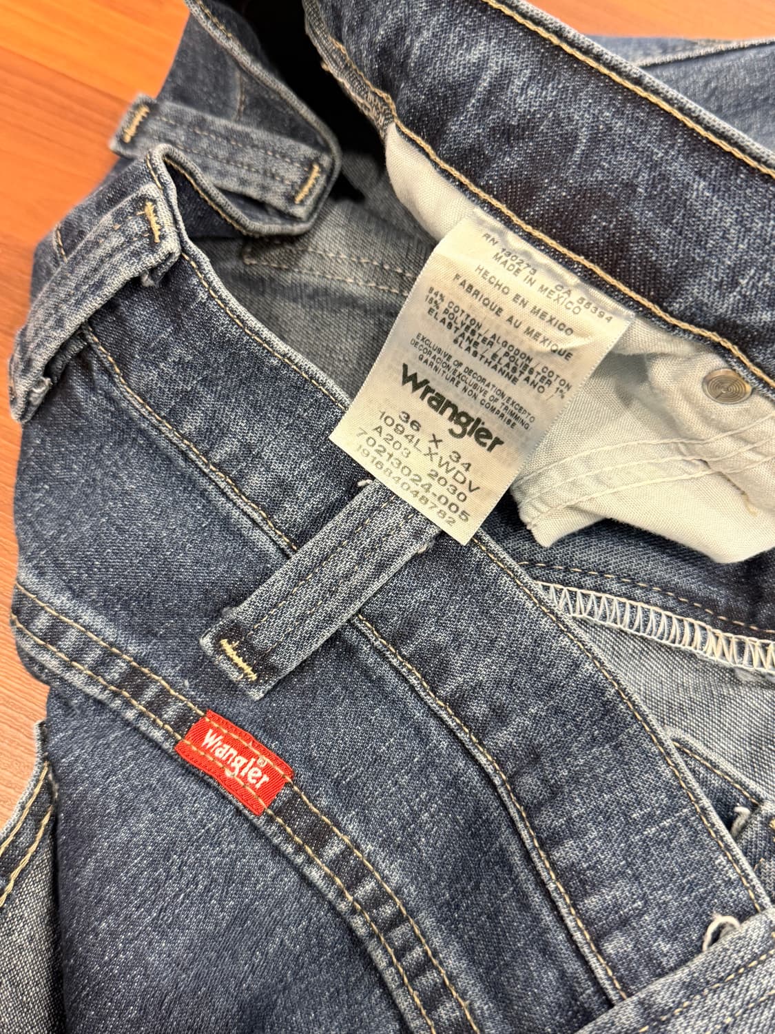 Wrangler 랭글러 카펜터 데님 워크 팬츠 (36-37inch) 상품이미지9