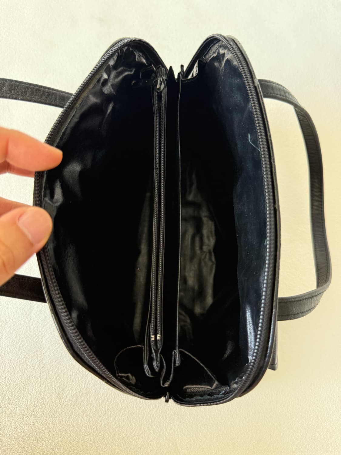 Pre owned 레더 토트백 상품이미지9