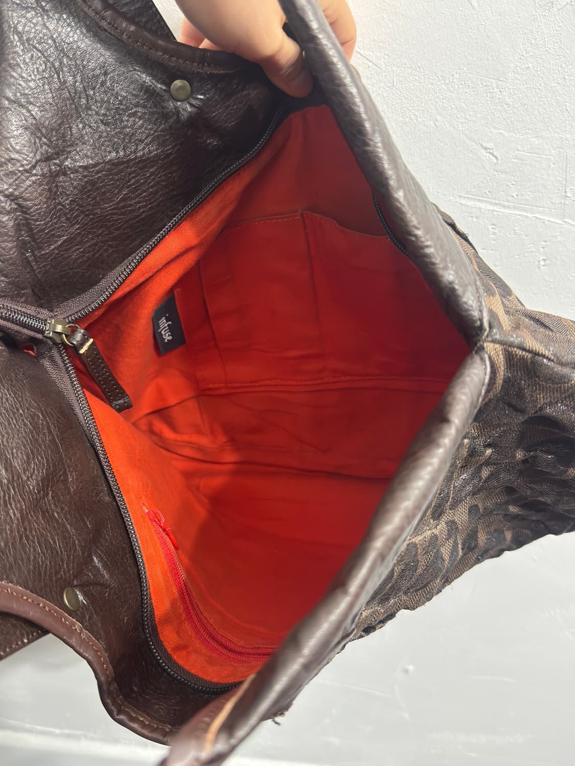 infuse brown dot shoulderbag 상품이미지6