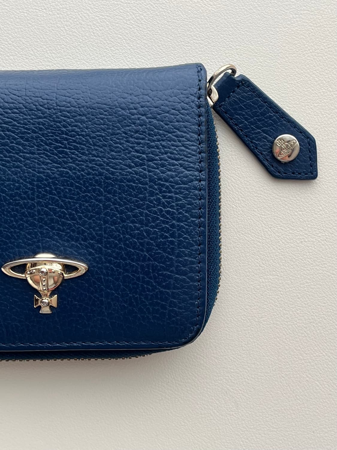 비비안웨스트우드 여성 반지갑 블루 상품이미지6