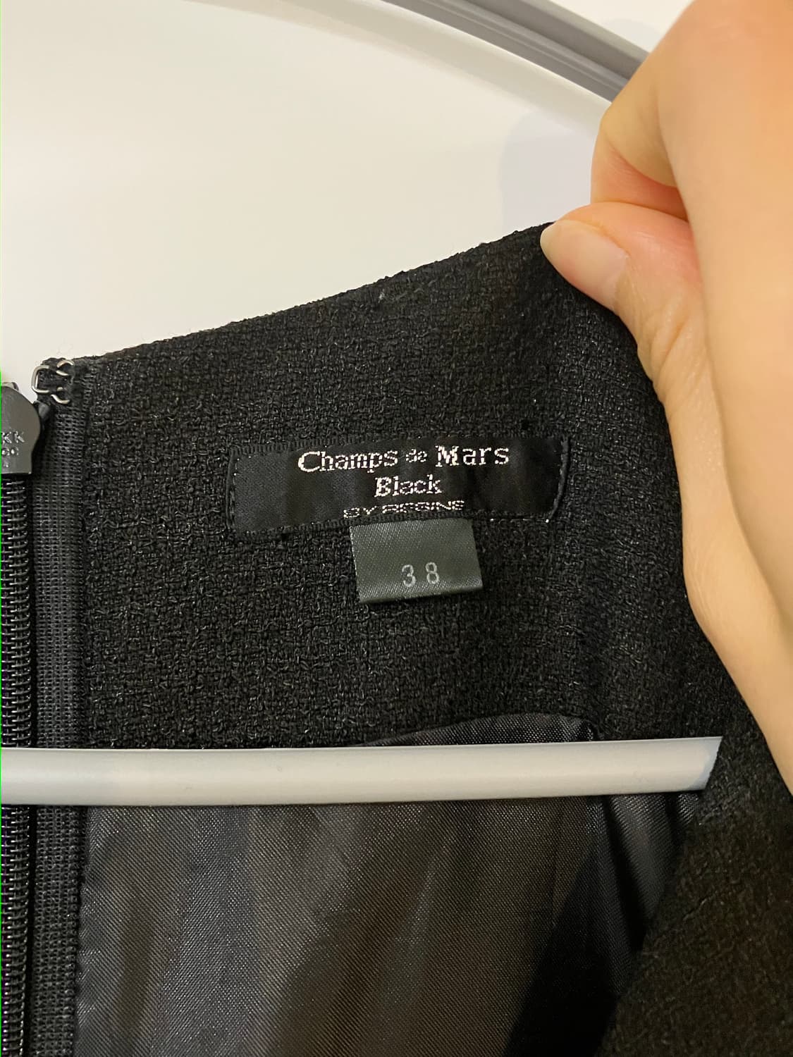 (하객룩) 샹드마르스 블랙 플라워 원피스 상품이미지3