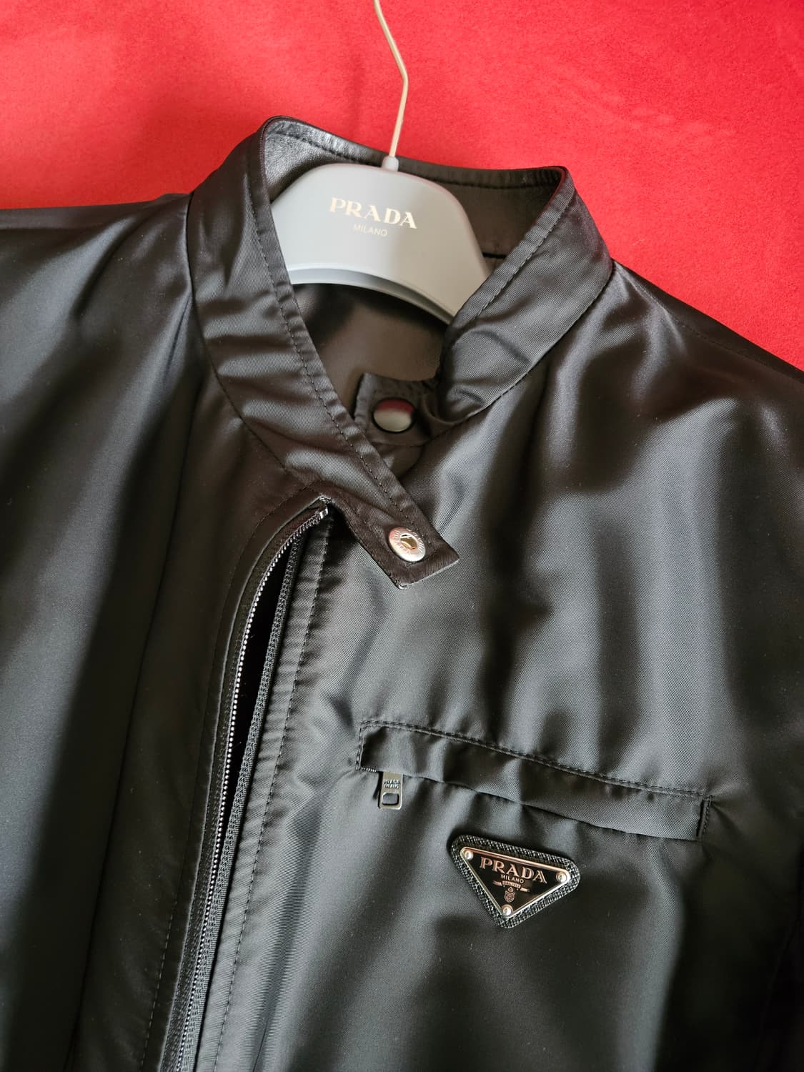 [50] 프라다 리버시블 레더 자켓 상품이미지6