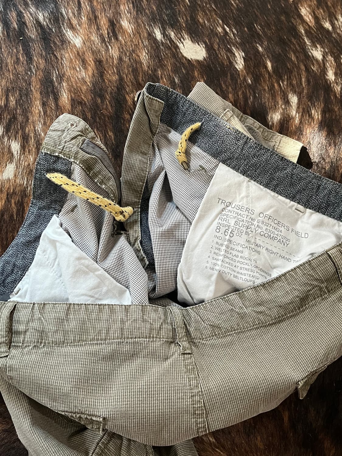 POLO  RRL SHORTS 상품이미지7
