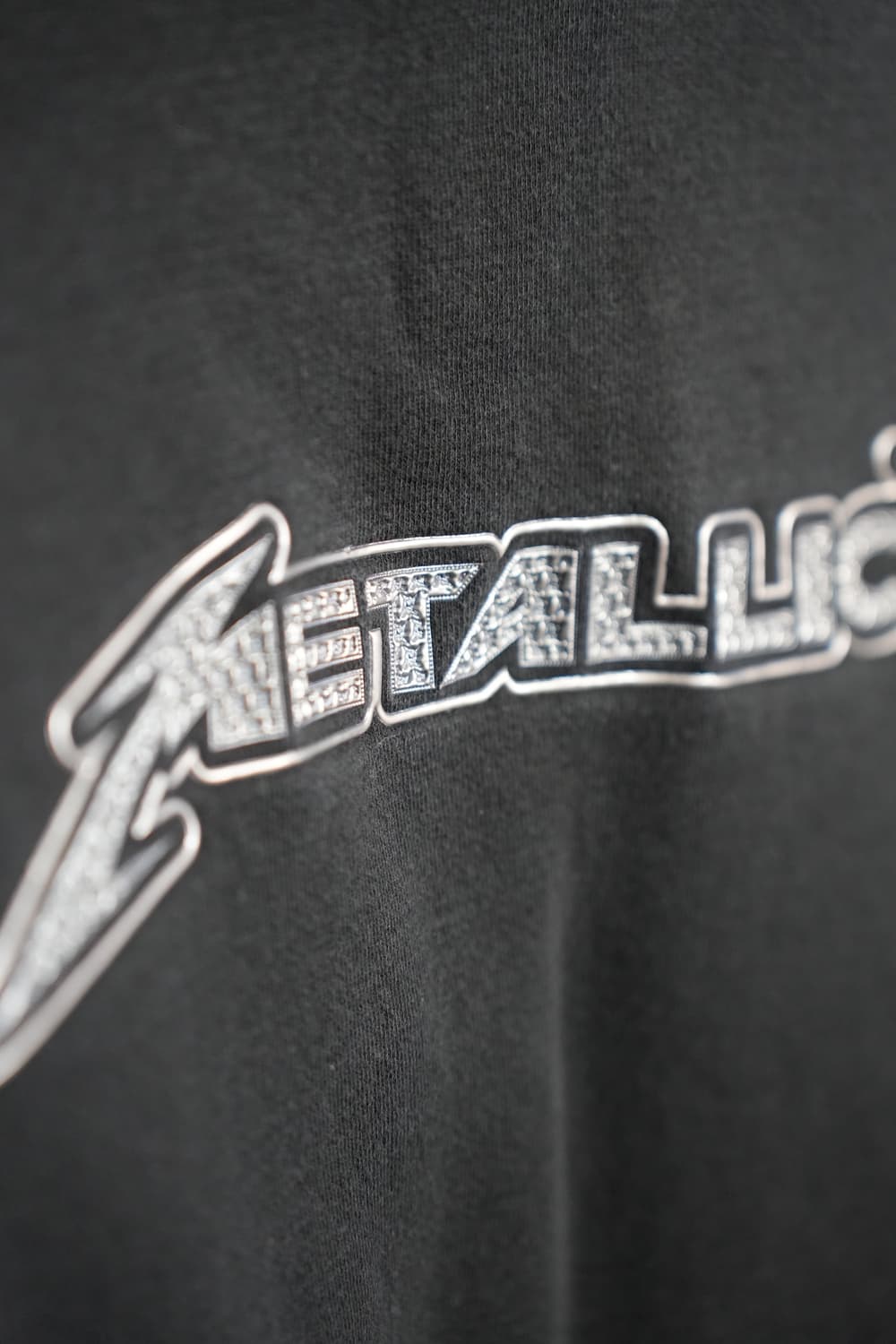 (2XL) 90s 빈티지 메탈리카 로고 후드티 밴드티 상품이미지3