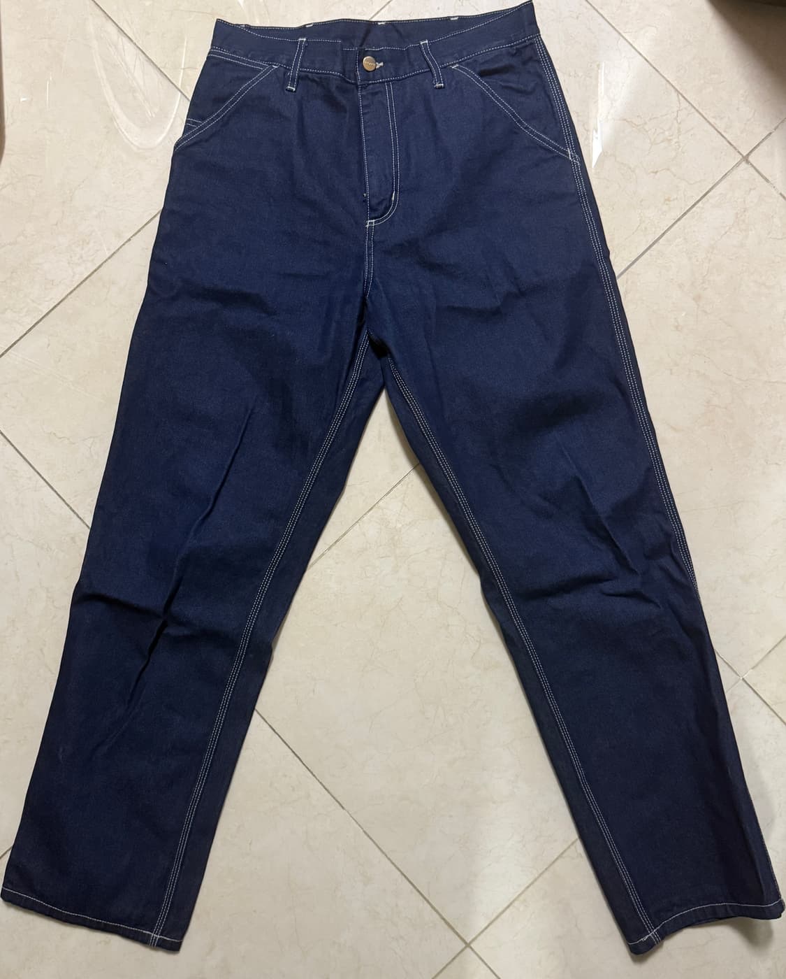 칼하트윕 Simple Pant 데님 워크 팬츠 30x32 상품이미지1