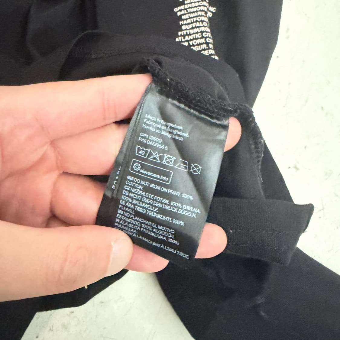 저스틴비버 2016 PURPOSE TOUR 롱슬리브 S 상품이미지6