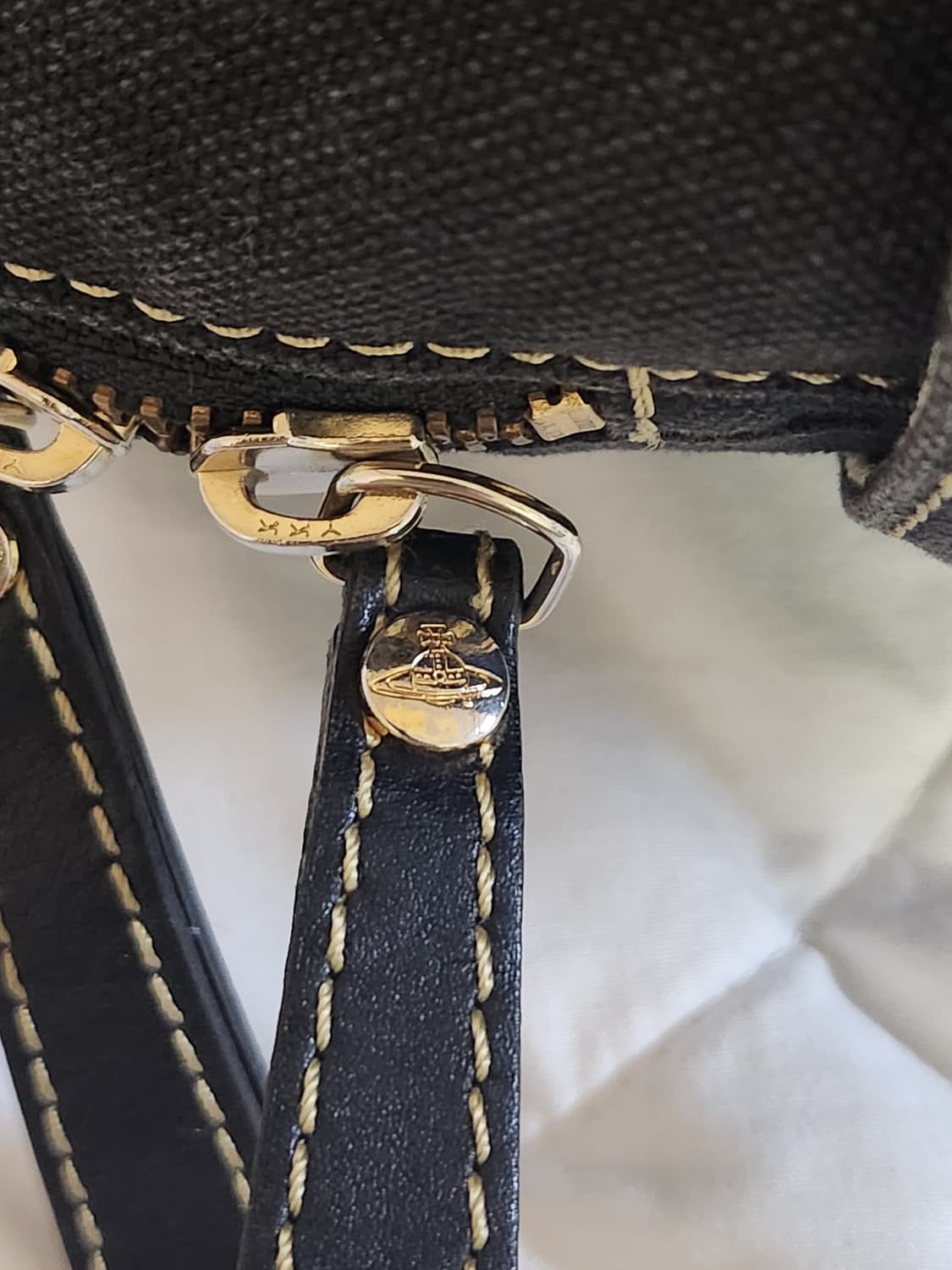 비비안웨스트우드 코튼 배낭 백팩 상품이미지4