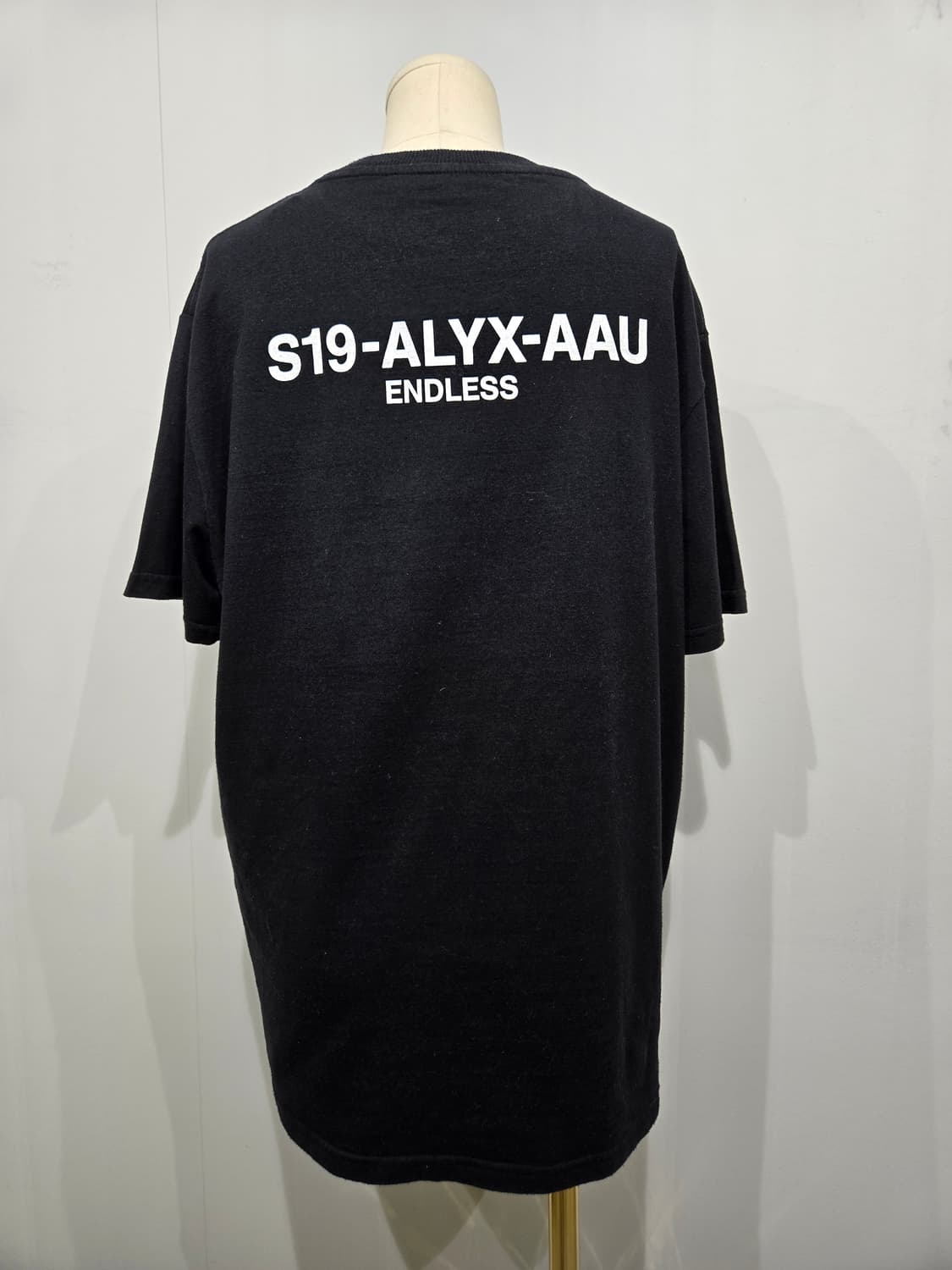 ALYX 1017 9SM 블랙 반팔 티셔츠 알릭스 상품이미지2