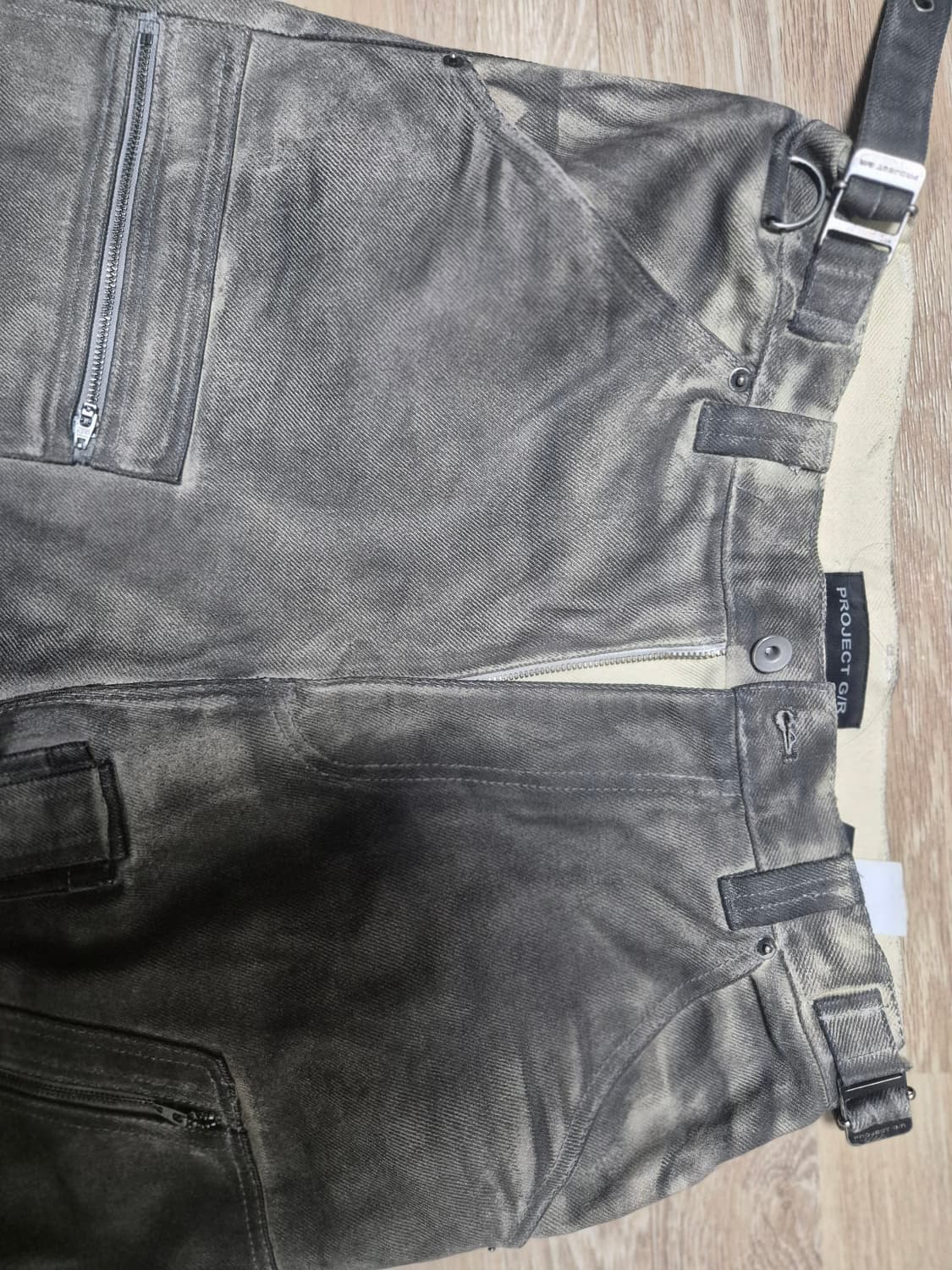 프로젝트gr 플라이트 데님 팬츠 더스트 그레이 상품이미지6