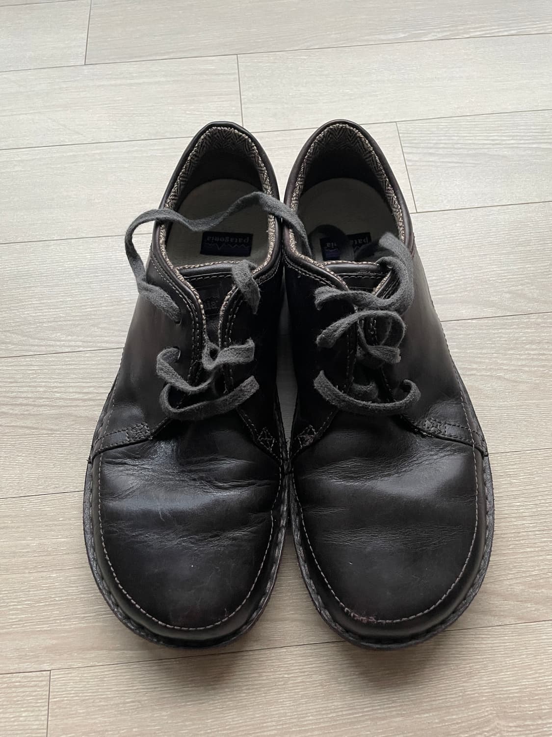 파타고니아 loulu 룰루 레더 슈즈 벨벳 브라운 상품이미지2