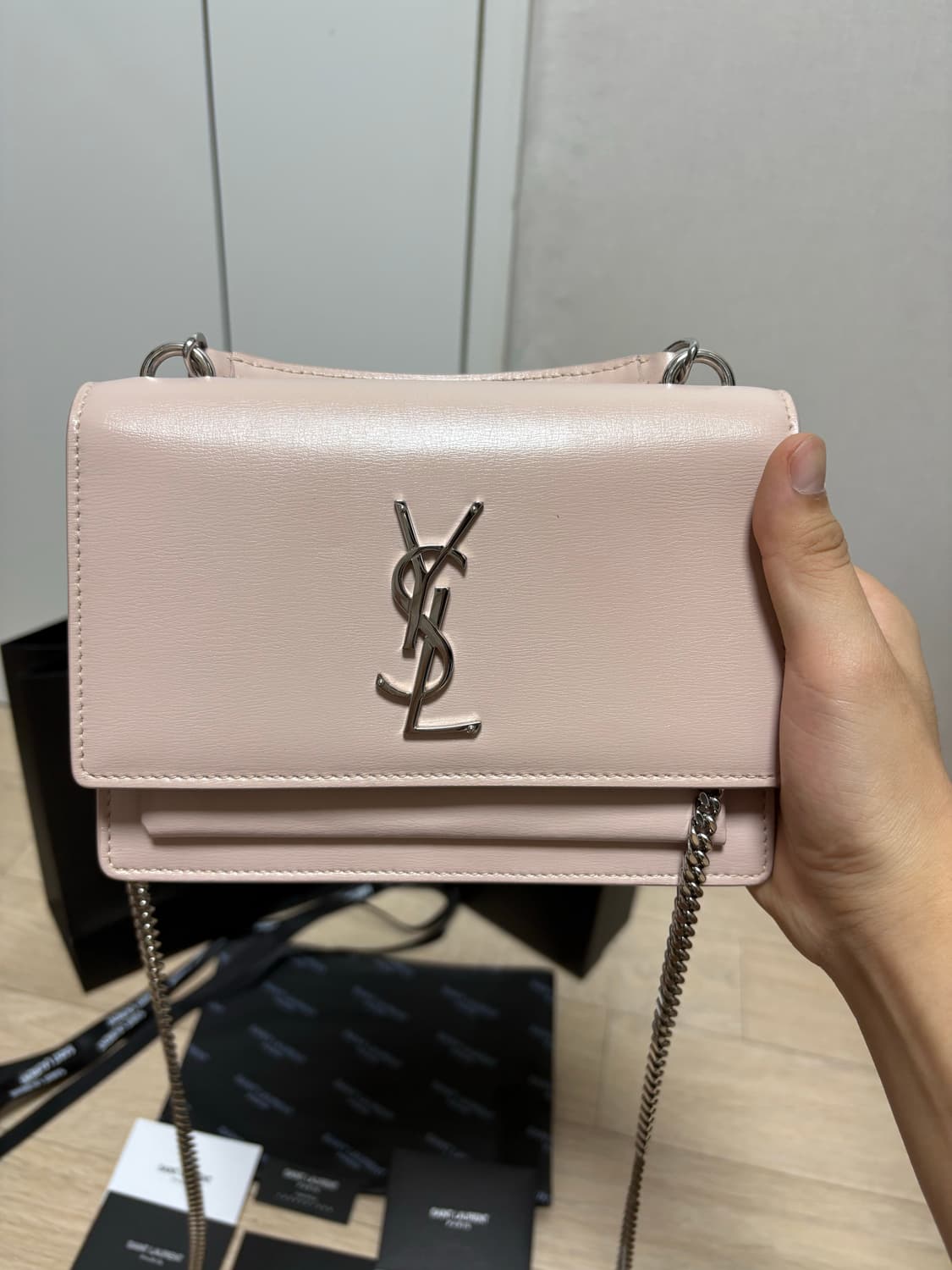 (새상품급) 입생로랑 선셋 체인백 미니 상품이미지2