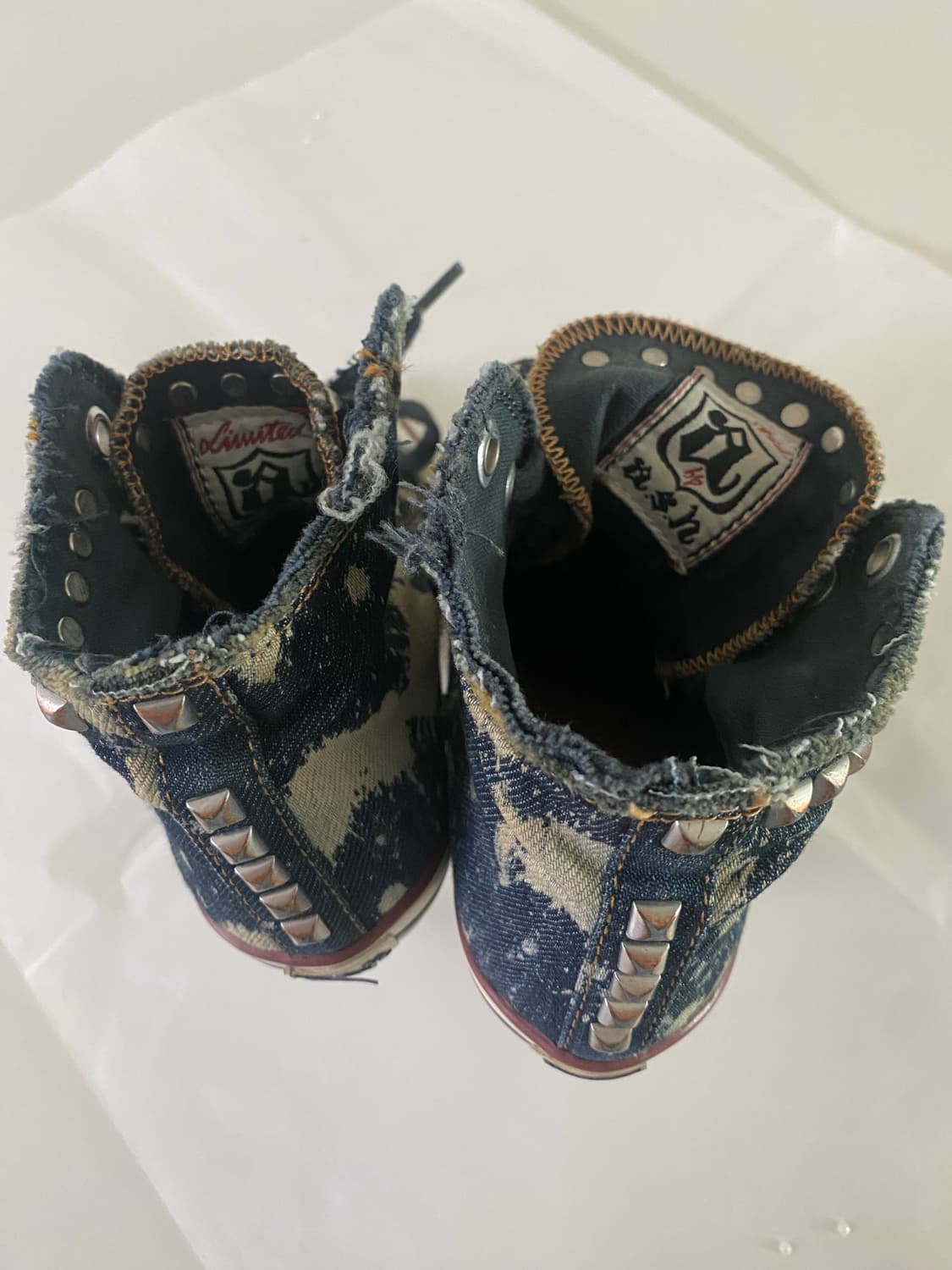 Ash 데님 스터드 힐 상품이미지4