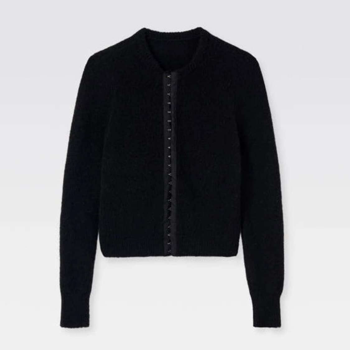 [S]기마구아스 Linger 후크 가디건/블랙 상품이미지4