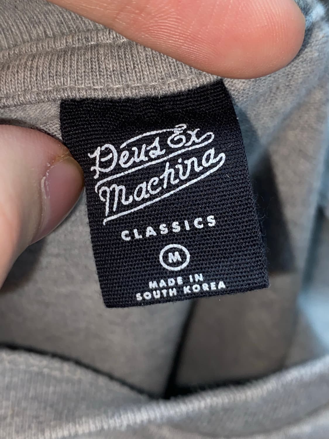 데우스 반팔 그레이 (m) 상품이미지4