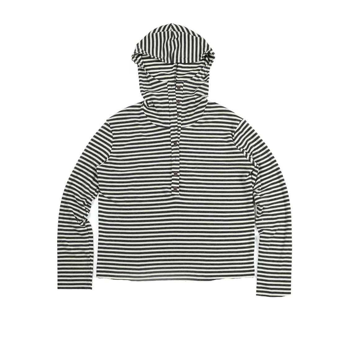 Stripe Hooded Long Sleeve T 상품이미지1